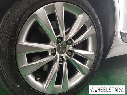 [부산휠수리][부산휠복원]렉서스 LS460 18인치 순정휠 시공  휠도색 휠수리 휠복원비용_wheelstar / 부산 사상 학장동