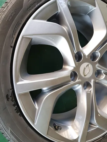 [부산 휠수리][부산 휠복원]르노삼성 SM7 18인치 휠복원 휠수리 휠도색비용 _wheelstar / 부산 사상 학장동