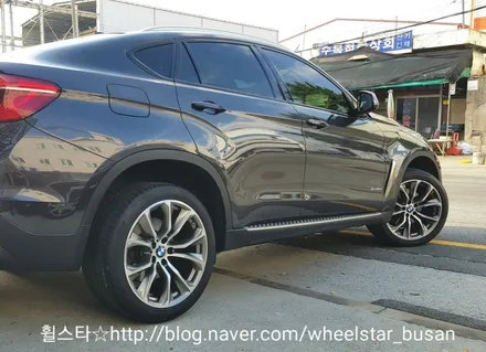 [부산 다이아몬드컷팅][부산휠수리][부산휠도색][부산휠복원]BMW X5 19인치 순정휠  다이아몬드컷팅시공 휠복원 휠수리휠도색비용 _wheelstar / 부산 사상 학장동