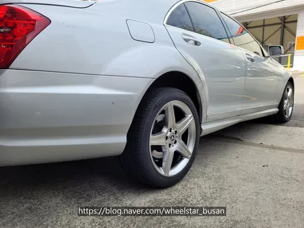 [[부산 휠수리][부산 휠도색]]벤츠 S350 19인치 순정휠 세라믹 메탈 시공 휠복원 휠수리휠도색비용 _wheelstar / 부산 사상 학장동
