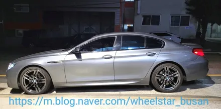 [[부산 휠수리][부산 휠도색]]BMW  640d 20인치 고스트크롬시공 휠복원 휠수리휠도색비용 _wheelstar / 부산 사상 학장동