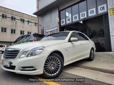 [[부산 휠복원][부산 휠도색]]벤츠E200 W212 17인치 순정휠 고스트크롬 시공 휠복원 휠수리휠도색비용 _wheelstar / 부산 사상 학장동