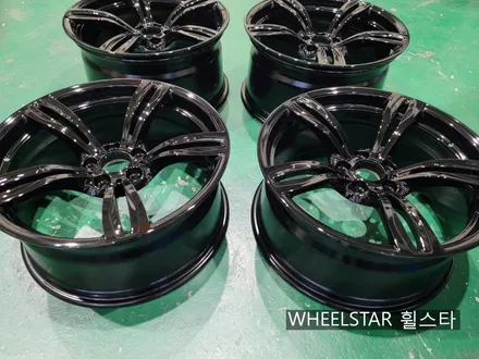 [[부산 휠복원][부산 휠도색]]BMW F10 M5 20인치순정휠 블랙유광 부산휠복원 부산휠수리 부산휠도색비용 _wheelstar / 부산 사상 학장동