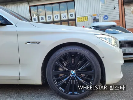 [[부산 휠도색][부산 휠복원]]BMW F07 5GT 19인치 순정휠 블랙하이그로시 시공 휠복원 휠수리 휠도색비용_wheelstar / 부산 사상 학장동