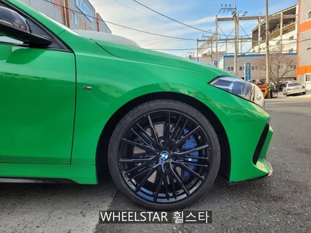 [[부산 휠복원][부산 휠도색]]B MW M135i 19인치휠 블랙하이그로시 시공 부산휠복원 부산휠수리 부산휠도색비용 _wheelstar / 부산 사상 학장동