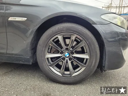 [부산 휠도색][부산 휠복원][부산 휠수리]BMW f10 520d 순정휠 17인치  고스트실버시공[부산휠수리 부산휠복원 부산휠도색비용]_wheelstar / 부산 사상 학장동
