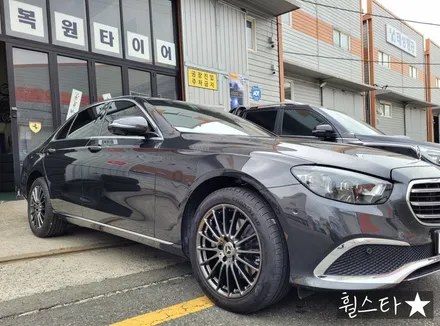 [고스트실버][부산 휠복원][부산 휠도색]벤츠 E220d 순정휠 18인치 고스트실버시공[부산휠도색 부산휠복원 부산휠수리비용]_wheelstar / 부산 사상 학장동