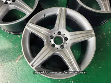 [부산 휠스타][부산 휠복원][부산 휠도색]벤츠S350d W222 순정휠 19인치 하이퍼블랙시공[부산휠도색 부산휠복원 부산휠수리비용]_wheelstar / 부산 사상 학장동