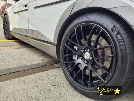 [블랙잭][부산 휠복원][부산 휠도색]현대 아이오닉5 워크 20인치 블랙잭 시공[부산휠도색 부산휠복원 부산휠수리비용]_wheelstar[블랙하이그로시][ / 부산 사상 학장동