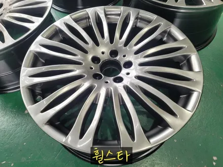 [부산 휠수리] 벤츠 S560 W222 20인치 고스트실버로 완벽 휠복원 완성! / 부산 사상 학장동