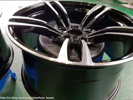 [부산 휠수리][부산 휠복원]BMW 520d F10 19인치 다이아몬드컷팅 휠복원 휠수리 휠도색비용 _wheelstar / 부산 사상 학장동