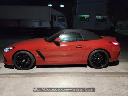 [[부산 휠도색][부산 휠수리]]BMW Z4 19인치 블랙유광시공 휠복원 휠수리 휠도색비용_wheelstar / 부산 사상 학장동