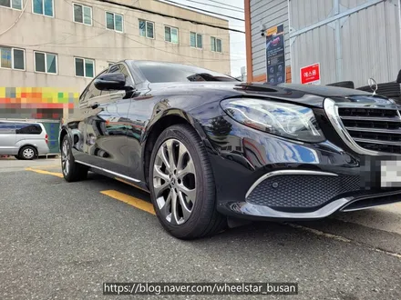 [[부산 휠수리][부산 휠도색]]벤츠 E220d W213 18인치 순정휠 고스트실버 시공 부산휠복원 부산휠수리 부산휠도색비용 _wheelstar / 부산 사상 학장동