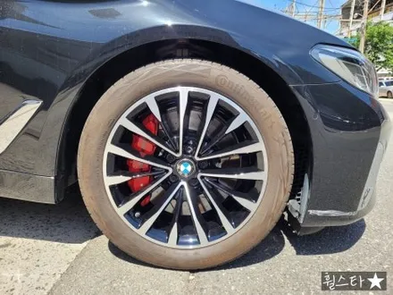 [다이아몬드컷팅][부산 휠복원][부산 휠도색]BMW 530i 순정휠 18인치 블랙 다이아몬드컷팅 시공[부산휠수리 부산휠복원 부산휠도색비용]_wheelstar / 부산 사상 학장동