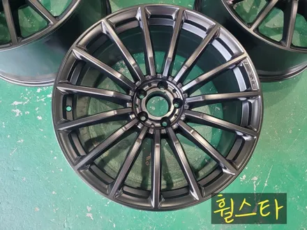 [부산휠복원]벤츠 S65 W222 20인치 GT43휠 , 블랙잭 시공으로  완성된 럭셔리 복원! / 부산 사상 학장동