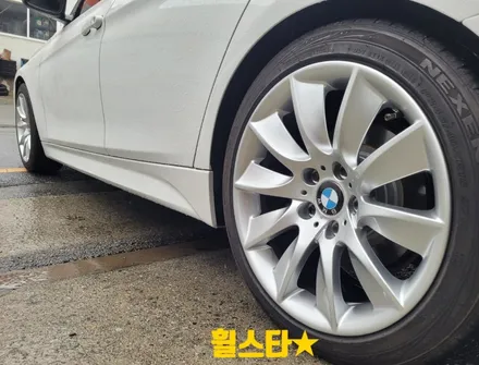 [부산휠수리 부산휠복원] BMW 302d F30 F바디 18인치 터빈휠 울트라미러 시공 휠수리끝판왕! / 부산 사상 학장동