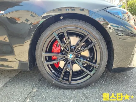 부산 휠수리 추천 | BMW M440i 순정 19인치 792M휠 블랙잭 시공 / 부산 사상 학장동