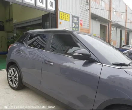 [[부산 휠수리][부산 휠복원]]쌍용 티볼리 18인치 다이아몬드컷팅 휠복원 휠수리 휠도색비용 _wheelstar / 부산 사상 학장동
