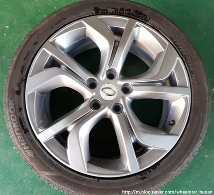 [부산 휠수리][부산 휠복원]르노삼성 SM7 18인치 휠복원 휠수리 휠도색비용 _wheelstar / 부산 사상 학장동