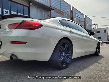 [[부산 휠복원][부산 휠수리]]BMW 640d 19인치 순정휠 블랙유광시공 휠복원 휠수리휠도색비용 _wheelstar / 부산 사상 학장동