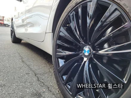 [[부산 휠도색][부산 휠복원]]BMW F07 5GT 19인치 순정휠 블랙하이그로시 시공 휠복원 휠수리 휠도색비용_wheelstar / 부산 사상 학장동