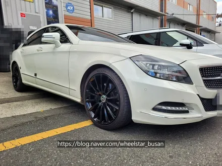 [부산 휠도색][부산 휠복원][부산 휠수리]벤츠CLS W218 순정휠19인치 블랙유광 시공[부산휠수리 부산휠복원 부산휠도색비용]_wheelstar / 부산 사상 학장동