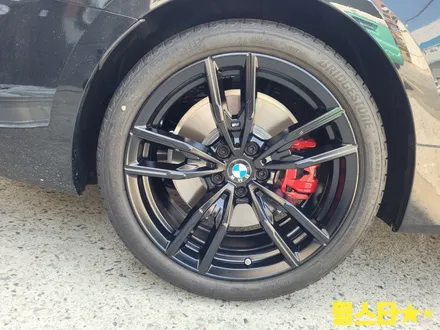 부산 휠수리 추천 | BMW M440i 순정 19인치 792M휠 블랙잭 시공 / 부산 사상 학장동