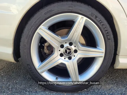 [부산 휠스타][부산 휠복원][부산 휠도색]벤츠S350d W222 순정휠 19인치 하이퍼블랙시공[부산휠도색 부산휠복원 부산휠수리비용]_wheelstar / 부산 사상 학장동