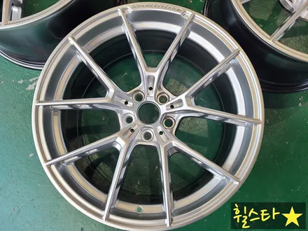 [부산 휠복원 휠도색 휠수리] BMW M4 963M휠, 울트라 미러 커스텀 끝판왕! 실물 미쳤다! / 부산 사상 학장동