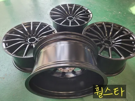 [부산휠복원]벤츠 S65 W222 20인치 GT43휠 , 블랙잭 시공으로  완성된 럭셔리 복원! / 부산 사상 학장동