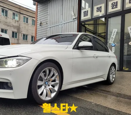 [부산휠수리 부산휠복원] BMW 302d F30 F바디 18인치 터빈휠 울트라미러 시공 휠수리끝판왕! / 부산 사상 학장동