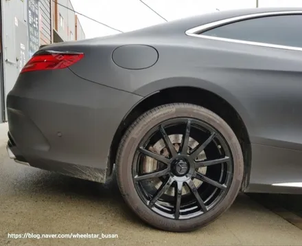 [[부산 휠복원][부산 휠도색]]벤츠 S63 AMG 20인치 블랙유광 시공 휠복원 휠수리 휠도색비용 _wheelstar / 부산 사상 학장동