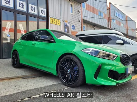 [[부산 휠복원][부산 휠도색]]B MW M135i 19인치휠 블랙하이그로시 시공 부산휠복원 부산휠수리 부산휠도색비용 _wheelstar / 부산 사상 학장동