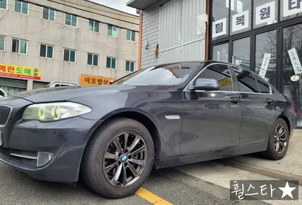 [부산 휠도색][부산 휠복원][부산 휠수리]BMW f10 520d 순정휠 17인치  고스트실버시공[부산휠수리 부산휠복원 부산휠도색비용]_wheelstar / 부산 사상 학장동