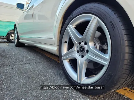 [부산 휠스타][부산 휠복원][부산 휠도색]벤츠S350d W222 순정휠 19인치 하이퍼블랙시공[부산휠도색 부산휠복원 부산휠수리비용]_wheelstar / 부산 사상 학장동