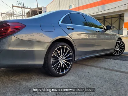 [부산휠도색][부산휠수리]벤츠S350d 20인치 마차휠 블랙 다이아몬드컷팅 시공 휠복원 휠수리휠도색비용 _wheelstar / 부산 사상 학장동