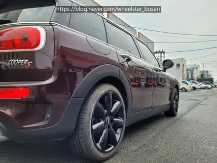 [[부산 휠도색][부산 휠수리]]BMW 미니 쿠퍼 18인치 블랙유광시공 휠복원 휠수리 휠도색비용_wheelstar / 부산 사상 학장동