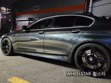 [[부산 휠복원][부산 휠도색]]BMW F10 M5 20인치순정휠 블랙유광 부산휠복원 부산휠수리 부산휠도색비용 _wheelstar / 부산 사상 학장동