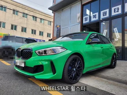 [[부산 휠복원][부산 휠도색]]B MW M135i 19인치휠 블랙하이그로시 시공 부산휠복원 부산휠수리 부산휠도색비용 _wheelstar / 부산 사상 학장동
