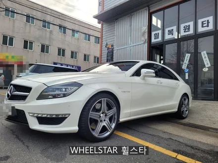 벤츠 CLS63 W218 19인치 순정휠 다이아몬드컷팅 시공 [부산휠복원 부산휠수리 부산휠도색비용]_wheelstar / 부산 사상 학장동