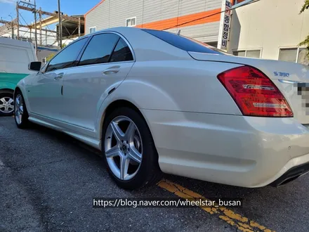 [부산 휠스타][부산 휠복원][부산 휠도색]벤츠S350d W222 순정휠 19인치 하이퍼블랙시공[부산휠도색 부산휠복원 부산휠수리비용]_wheelstar / 부산 사상 학장동