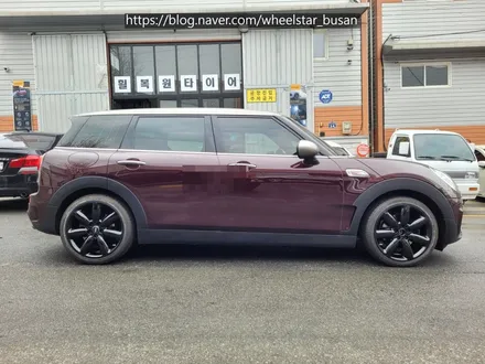 [[부산 휠도색][부산 휠수리]]BMW 미니 쿠퍼 18인치 블랙유광시공 휠복원 휠수리 휠도색비용_wheelstar / 부산 사상 학장동
