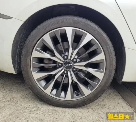 기아 K8 19인치 순정휠 그레이 다이아몬드 컷팅 시공후기 | 부산 휠복원전문점 휠스타 / 부산 사상 학장동