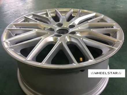 [부산휠복원] [부산휠수리]아우디A6 순정휠 실버 휠복원 휠수리 휠도색비용_wheelstar / 부산 사상 학장동