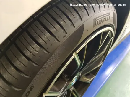 [부산휠수리][부산휠복원]BMW 520d 18인치 순정휠 다이아몬드컷팅 시공 휠복원 휠수리 휠도색비용_wheelsta / 부산 사상 학장동