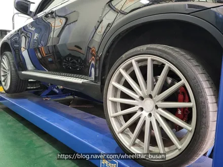 [[부산 크롬휠도색][부산 휠수리]]BMW X6 보센 정품휠 22인치 블랙크롬 시공 휠복원 휠수리휠도색비용 _wheelstar / 부산 사상 학장동