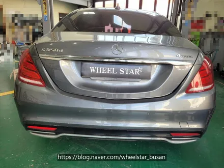 [부산휠도색][부산휠수리]벤츠S350d 20인치 마차휠 블랙 다이아몬드컷팅 시공 휠복원 휠수리휠도색비용 _wheelstar / 부산 사상 학장동
