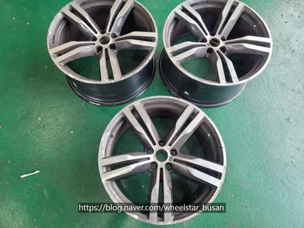 [다이아몬드컷팅][부산 휠복원][부산 휠도색]BMW 6GT 630i 순정휠 648M 20인치 다이아몬드컷팅 시공[부산휠수리 부산휠복원 부산휠도색비용]_wheelstar / 부산 사상 학장동