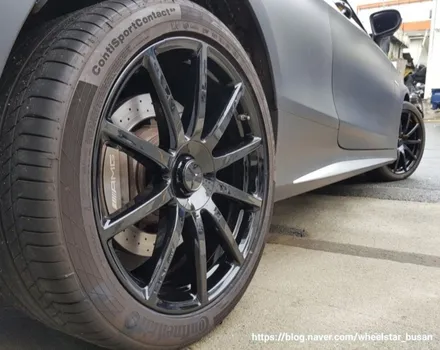 [[부산 휠복원][부산 휠도색]]벤츠 S63 AMG 20인치 블랙유광 시공 휠복원 휠수리 휠도색비용 _wheelstar / 부산 사상 학장동