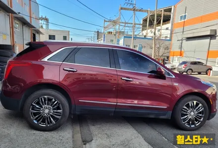 캐딜락 XT5 20인치 순정휠 티탄크롬 시공후기 | 부산 휠복원 전문 휠스타 / 부산 사상 학장동